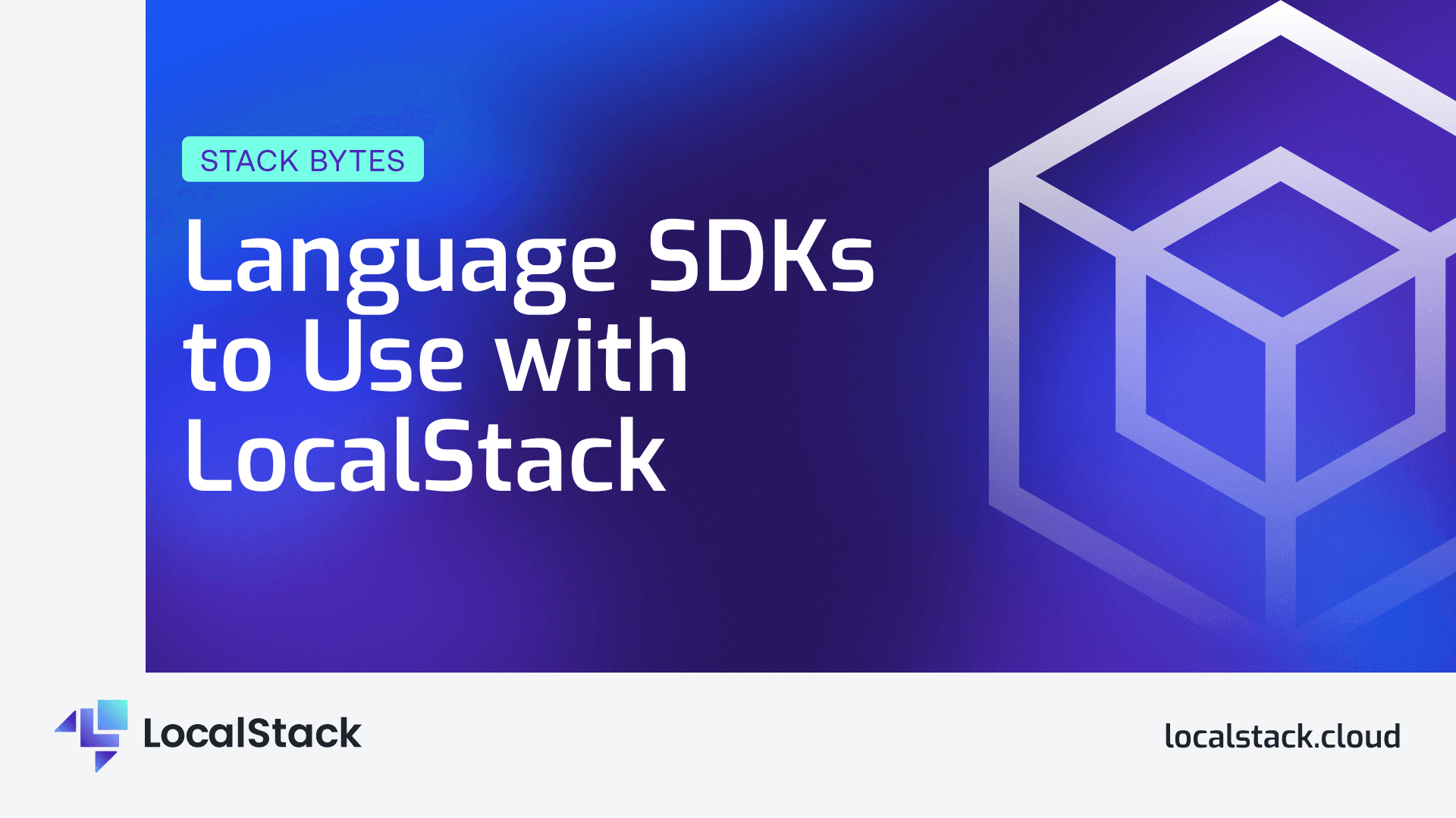 Language SDKs to Use with LocalStack
